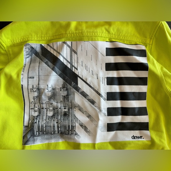 Zara DNWR Neon Yellow Shirt - Picture 6 of 6